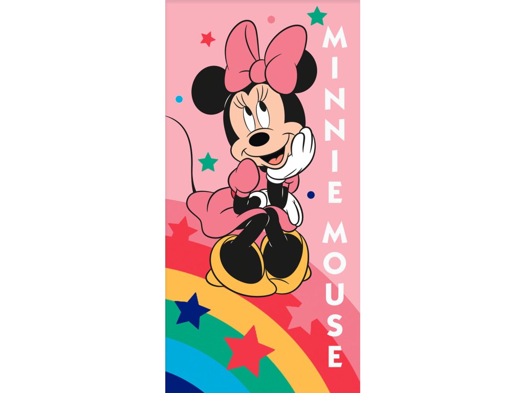 Minnie Mouse bavlnená osuška