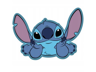 Stitch tvarovaný 3D vankúš