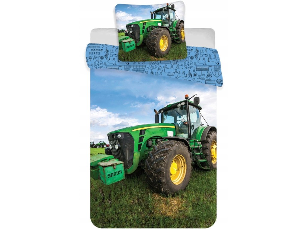 Traktor bavlnené obliečky