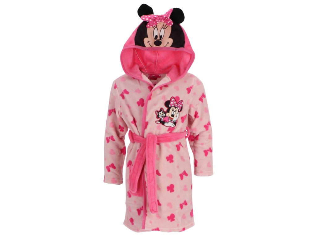 Minnie Mouse dievčenský župan