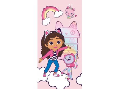 Gabby's Dollhouse bavlnená osuška