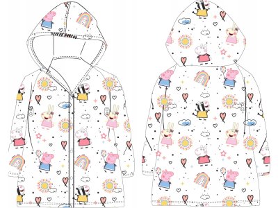 Peppa Pig dievčenský pršiplášť