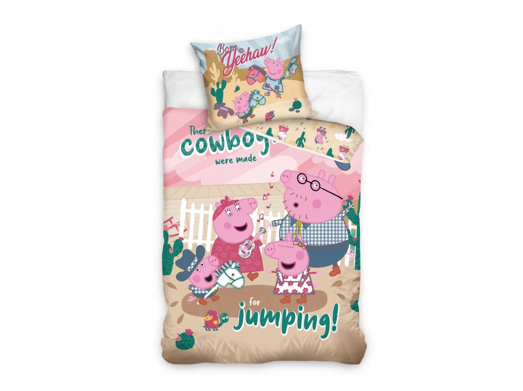 Peppa pig bavlnené obliečky